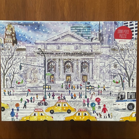 Galison The New York Public Library Jigsaw Puzzle - 1000 pieces